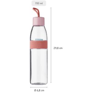 Produktbild für Trinkflasche Mepal Ellipse Vivid mauve