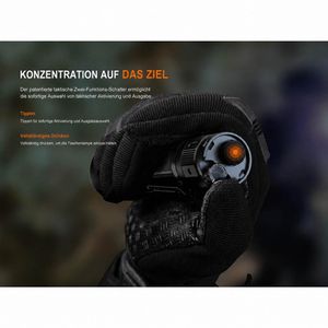 Produktbild für Taschenlampe Fenix TK22R, LED, aufladbar