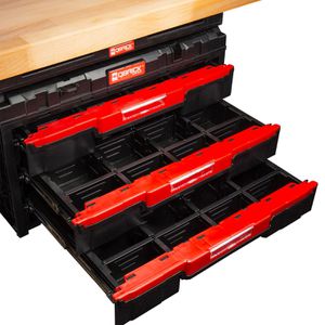Produktbild für Werkbank ADB HAVOX Qbricks, 42766, 3 Schubladen