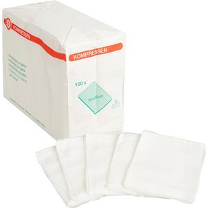 Mullkompressen Nobamed 856120, aus Baumwolle, unsteril