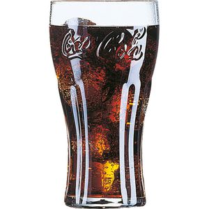 Produktbild für Trinkgläser Arcoroc FH37 Konturglas Coca-Cola