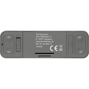 Produktbild für Wecker TFA Twist 60.2560.15 grau, digital