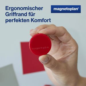 Produktbild für Magnete Magnetoplan Ergo Medium, rot