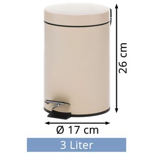 Produktbild für Mülleimer Kela Monaco, 20900, beige