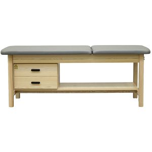 Produktbild für Behandlungsliege Teqler T170754, aus Holz, anthrazit