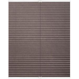 Plissee Lichtblick Klemmfix, taupe