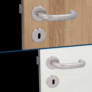 Produktbild für Drückergarnitur Alpertec Fair IV-R BB