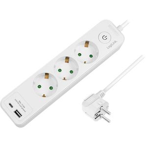Steckdosenleiste LogiLink LPS279U, mit 1,5m Kabel