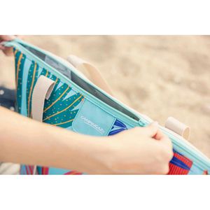 Produktbild für Kühltasche Campingaz 2226979, Ethnic Shopping bag blau faltbar