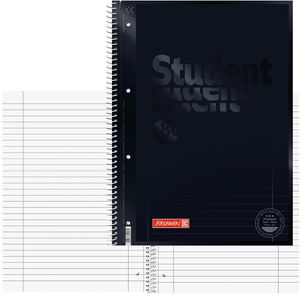 Collegeblock Brunnen Student onyx, 1067927190, A4