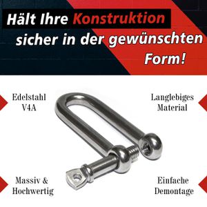 Produktbild für Schäkel PRIOstahl 233, 3000kg