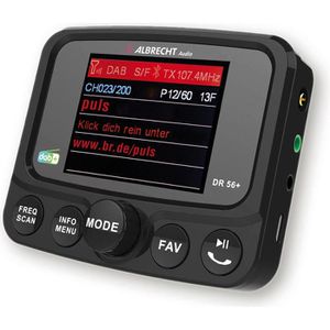 Albrecht Digitalradio-Adapter DR 56+, DAB+, Bluetooth, für