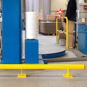 Produktbild für Rammschutzbalken Moravia aus Stahl, Länge 1500mm