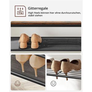 Produktbild für Garderobenständer Vasagle HSR415B01, schwarz