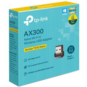 Produktbild für WLAN-Adapter TP-Link AX300, Archer TX1U Nano, Nano, USB 2.0