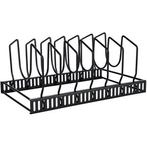 Topfdeckelhalter Gräwe 548.A.C1 schwarz, aus Edelstahl