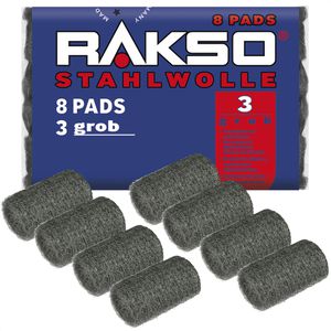Produktbild für Stahlwolle RAKSO 010380, Pads, grob 3