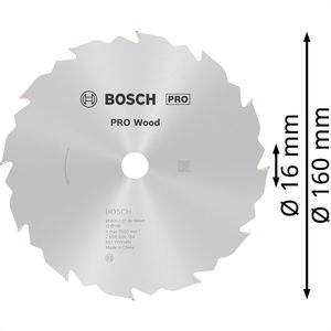 Produktbild für Kreissägeblatt Bosch PRO Wood, 2608640784