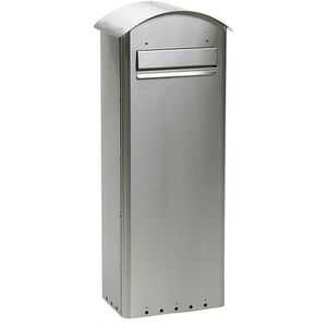 Produktbild für Briefkasten SafePost 70590 ScanPro 70-5 silber, aus Edelstahl