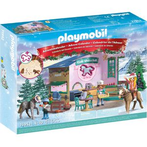 Produktbild für Adventskalender playmobil 71952 Weihnachtsbacken im Reitercafe