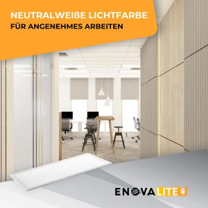 Produktbild für LED-Panel Enovalite ELED600200, weiß, 120 x 30 cm