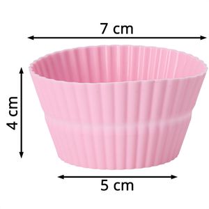 Produktbild für Muffinförmchen Gut&amp;Günstig 2in1, wiederverwendbar, aus Silikon