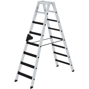 Produktbild für Stehleiter MUNK 41608, nivello-Leiterfüße, beidseitig begehbar
