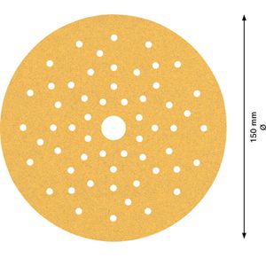 Produktbild für Schleifpapier Bosch Expert C470 Multilochung, Körnung 100