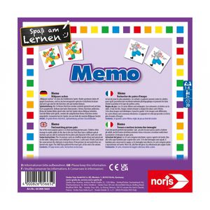 Produktbild für Kartenspiel Noris 608985665, Memo
