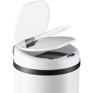 Produktbild für Mülleimer Monzana 109763, Sensor, weiß