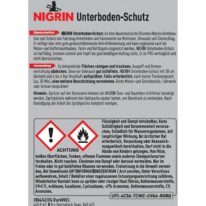Produktbild für Unterbodenschutz Nigrin 74035, Bitumen, schwarz