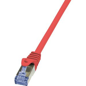 Produktbild für Netzwerkkabel LogiLink PrimeLine, CQ3074S, rot
