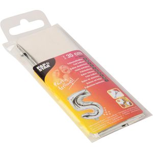 Produktbild für Luftballons Papstar 86835 Zahlenballon 5, silber