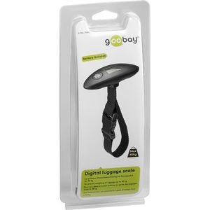 Produktbild für Kofferwaage Goobay 71882, Tara-Funktion, Teilung 100 g