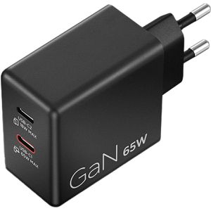 Produktbild für USB-Ladegerät Lenovo Dual GaN, 65 Watt