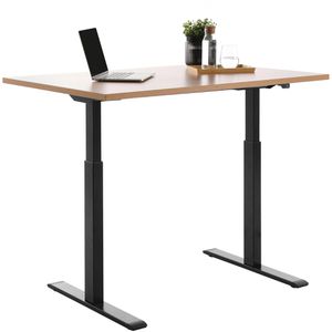 Produktbild für Schreibtisch Topstar E-Table, buche / schwarz