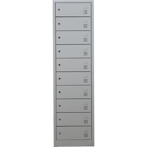 Produktbild für Schließfachschrank G-Office LSL.10, lichtgrau