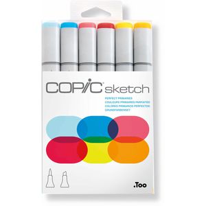 Produktbild für Layoutmarker COPIC Sketch Set Perfect Primaries