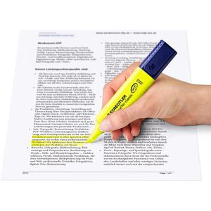 Produktbild für Textmarker Staedtler Textsurfer Classic, 4 Stück