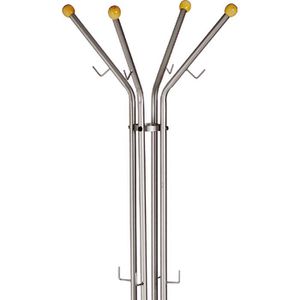 Produktbild für Garderobenständer Alco 2800, silber