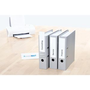 Produktbild für Rückenschilder Herma 5032, weiß
