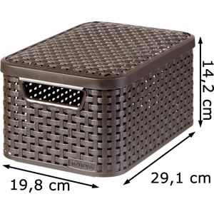 Produktbild für Aufbewahrungsbox Curver Style S 240646, 7L