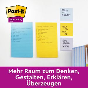 Produktbild für Haftnotizen Post-it Super Sticky Big Notes