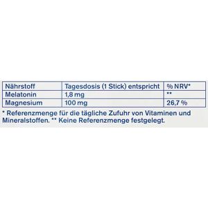 Produktbild für Melatonin tetesept Direkt, 20 Portionen Granulat für 20 Nächte