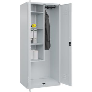 Produktbild für Mehrzweckschrank CP-Möbel Classic Plus, abschließbar, grau