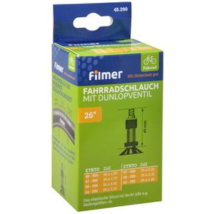 Produktbild für Fahrradschlauch Filmer 45290, 26 Zoll
