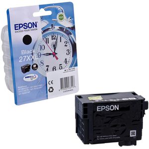 Produktbild für Tinte Epson 27XXL C13T2791 Wecker, schwarz