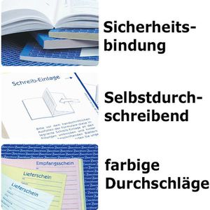 Produktbild für Auftragsbuch Zweckform 1727, A6