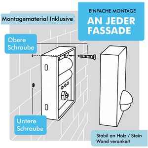 Produktbild für Bewegungsmelder modern-electronics Bell-8020 Set Funk