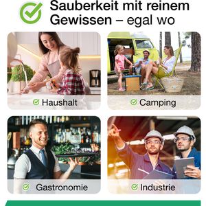 Produktbild für Spülmittel BiOHY Zitrone, mikroplastikfrei